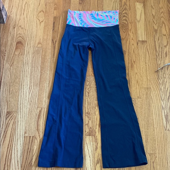 Lilly Pulitzer Pants - Lilly Pulitzer Wide Leg Leggings Size Medium